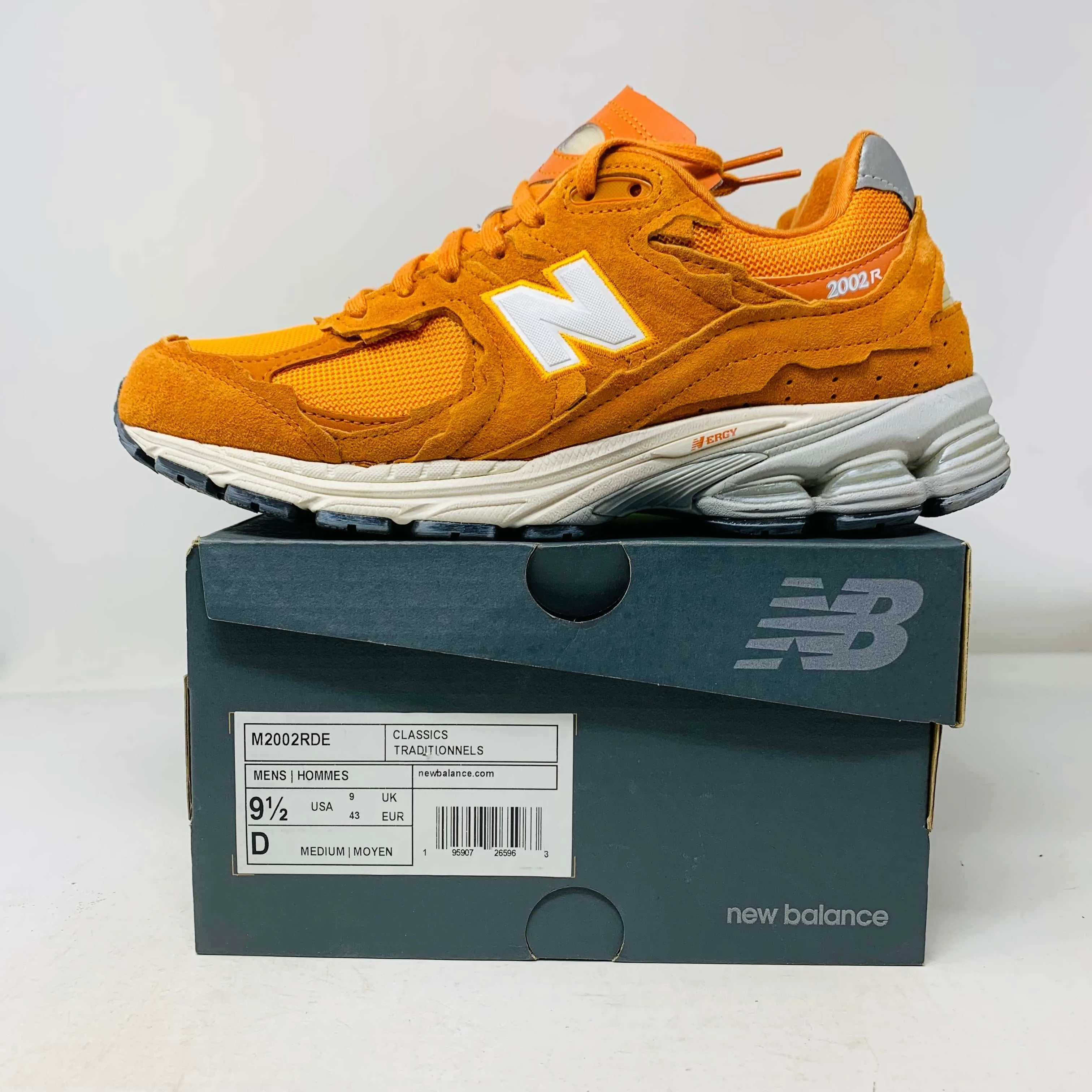 New Balance 2002R Protection Pack Vintage Orange New Balance Turf Shoes White