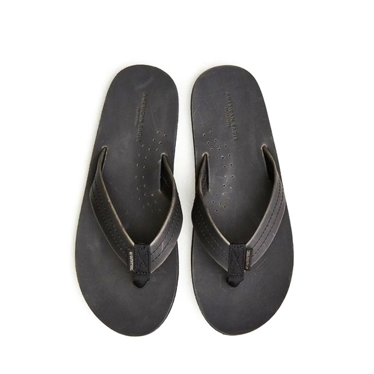 Slide Shoe American Eagle Outfitters Leather Flip-Flop