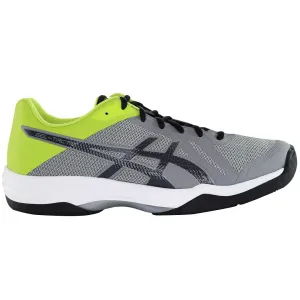 Asics Gel-Tactic Mens Grey/Green Trainers Asics Distance Running Shoes