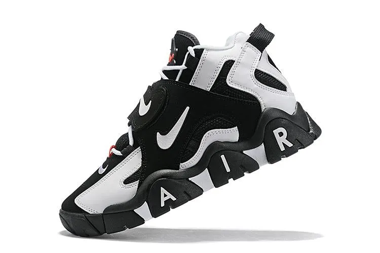 Nike Air Barrage Mid 'Black White' Sneaker Shoes Sale Men Size 7-12 Asics Aqua Shoes