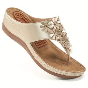 Ablanczoom Sandals Women Dressy Slippers Comfortable Wedge Platform Flip Flops for Shoes Frisky Flip Flops