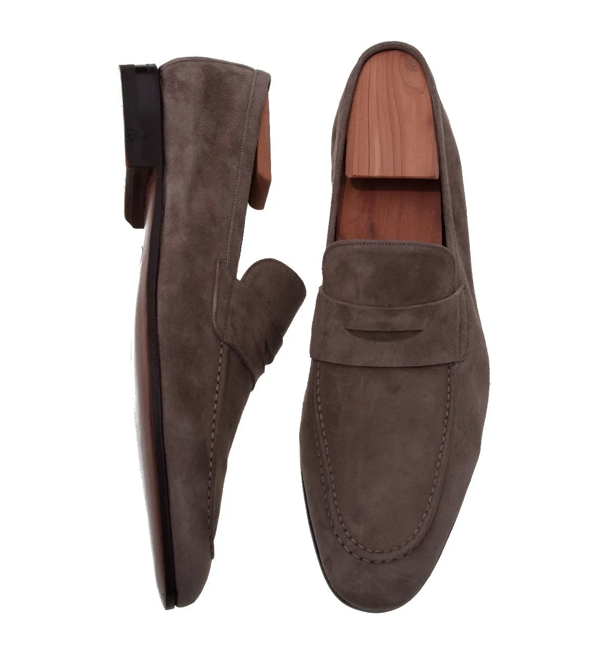Velasca Loafers Marino Brown Suede Loafers