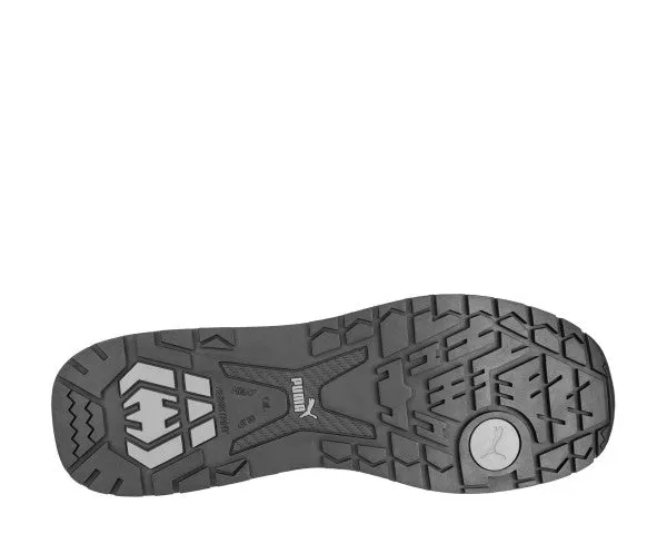 Puma Shoes Shopping Online Puma Men's 643185 Front Side Black Gray Low Composite Safety Toe Metal Free Work Shoes