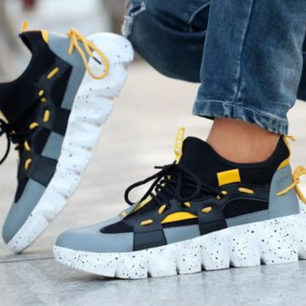 Designed Reflecting Laces Around Running Sports Shoes For Men Best Running Shoes With Bad Knees