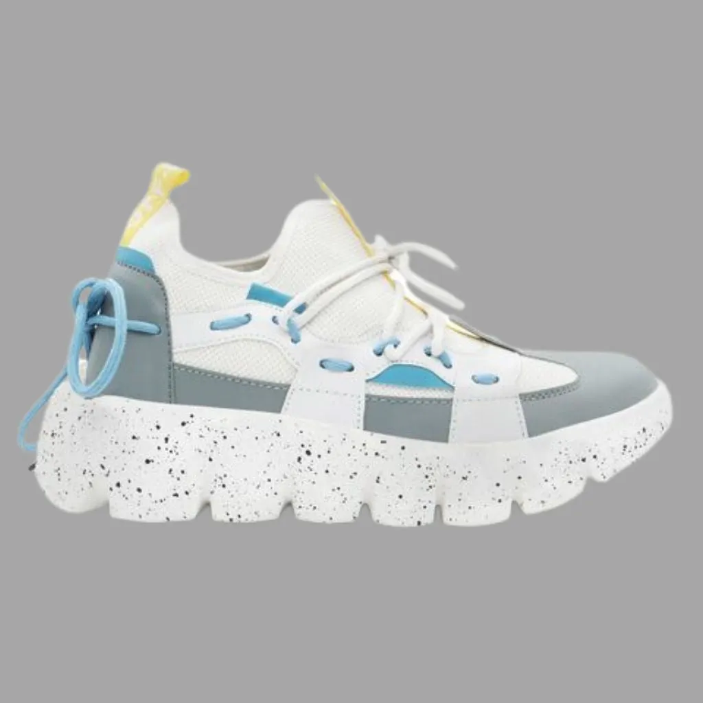 Designed Reflecting Laces Around Running Sports Shoes For Men Sport Running Shoes