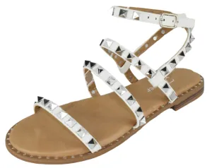 Sandals Closeout DING-28 White Forever