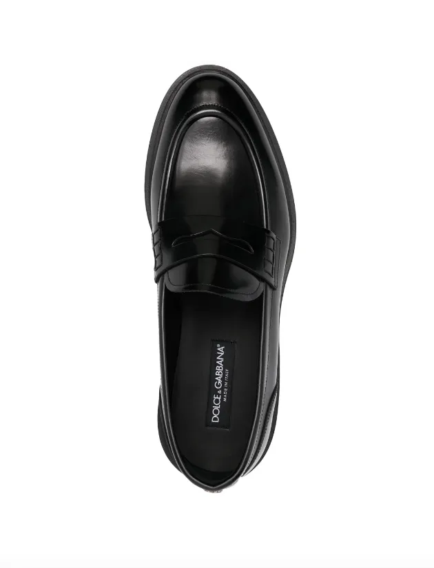 Bobbies Loafers Dolce & Gabbana Brushed calfskin loafers