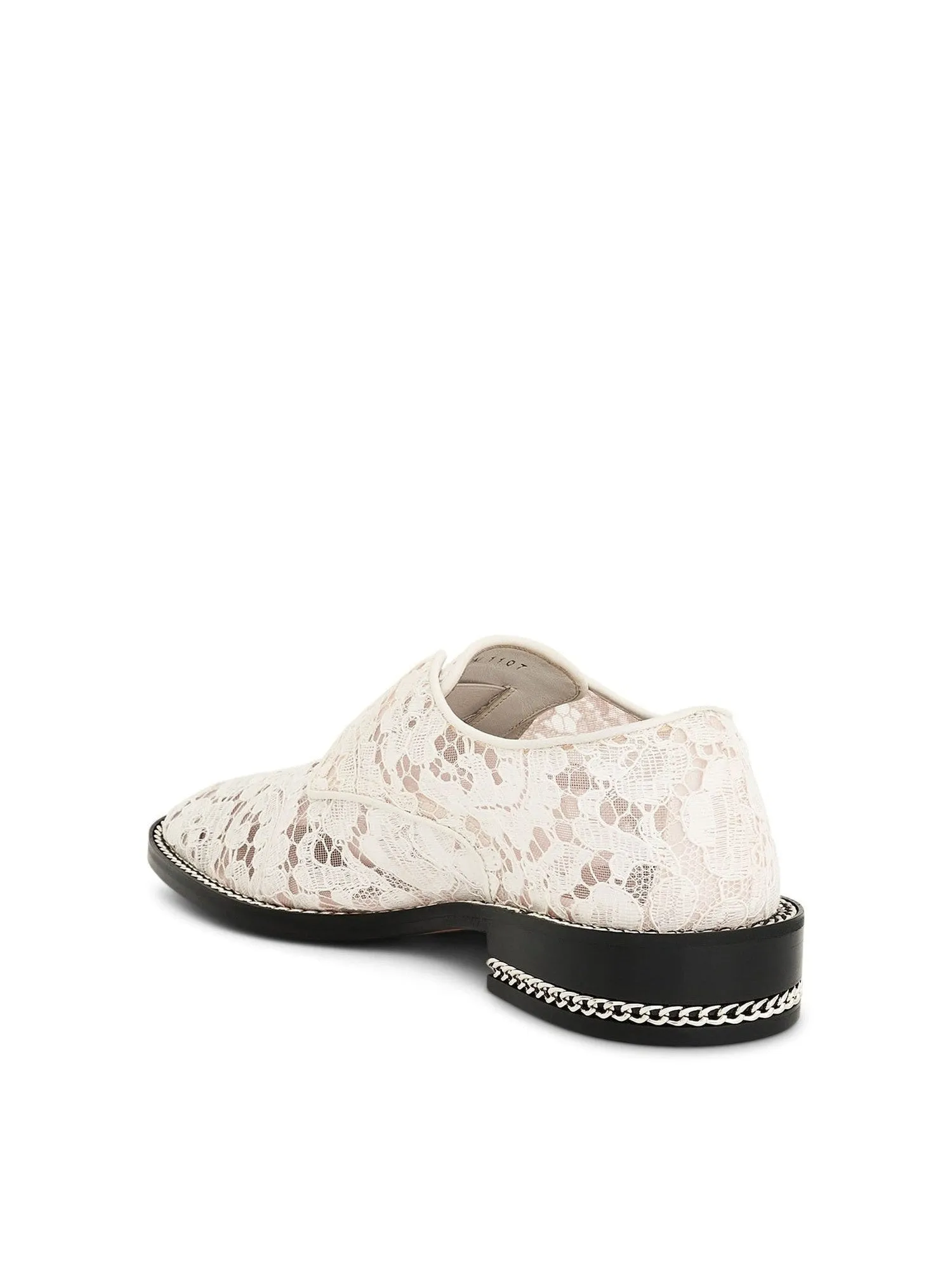 Hubbard's Off Main Oxford Double Chain Derby Shoes in White