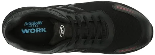 Dr. Scholl's Slip Resistant Work Sneakers Black Cheap Work Boots Steel Toe