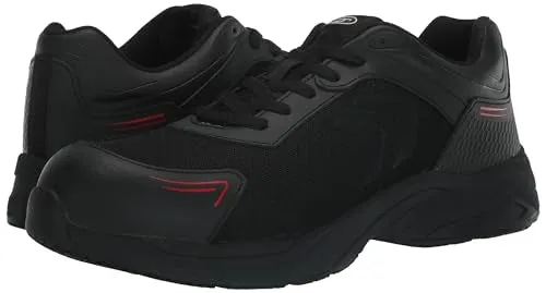 Dr. Scholl's Slip Resistant Work Sneakers Black Custom Made Work Boots Usa