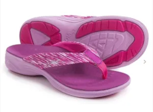 Vionic with Orthaheel Technology Kapel Sandals Size 8 Reef Flip Flops