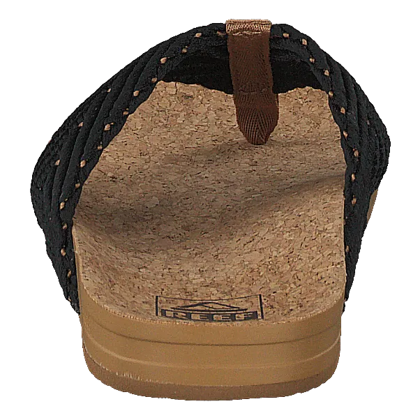 Raiders Flip Flops Reef Cushion Strand Black/natural