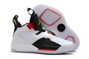 Nike Air Jordan 33 White Black Red Men Shoes Sale Size US 7,8,8.5,9.5,10,11,12 Asics Taekwondo Shoes