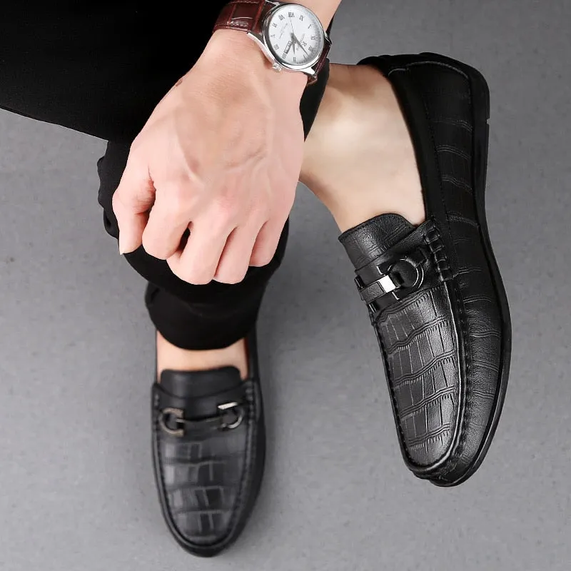Saltshaker Flats Shoe Men Loafers Real Leather Shoes Fashion Men Boat Shoes Brand Men Casual Leather Shoes Male Flat Shoes 2019 New Big Size 45 C4