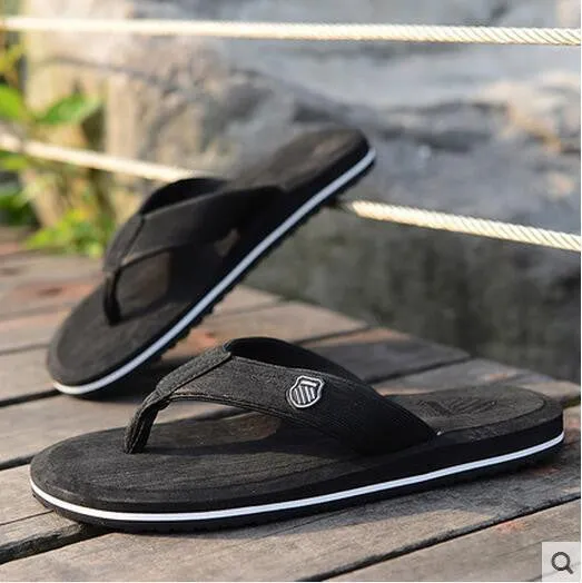 Slippers Italian 2017 New Fashion Mens Flip Flops Flats Shoes Summer Beach.