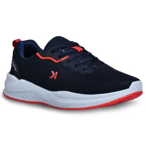 Eeken KESHGIA114 Navy Blue Lightweight Soft Cushioned Walking Shoes For Men Cheetah Running Shoes