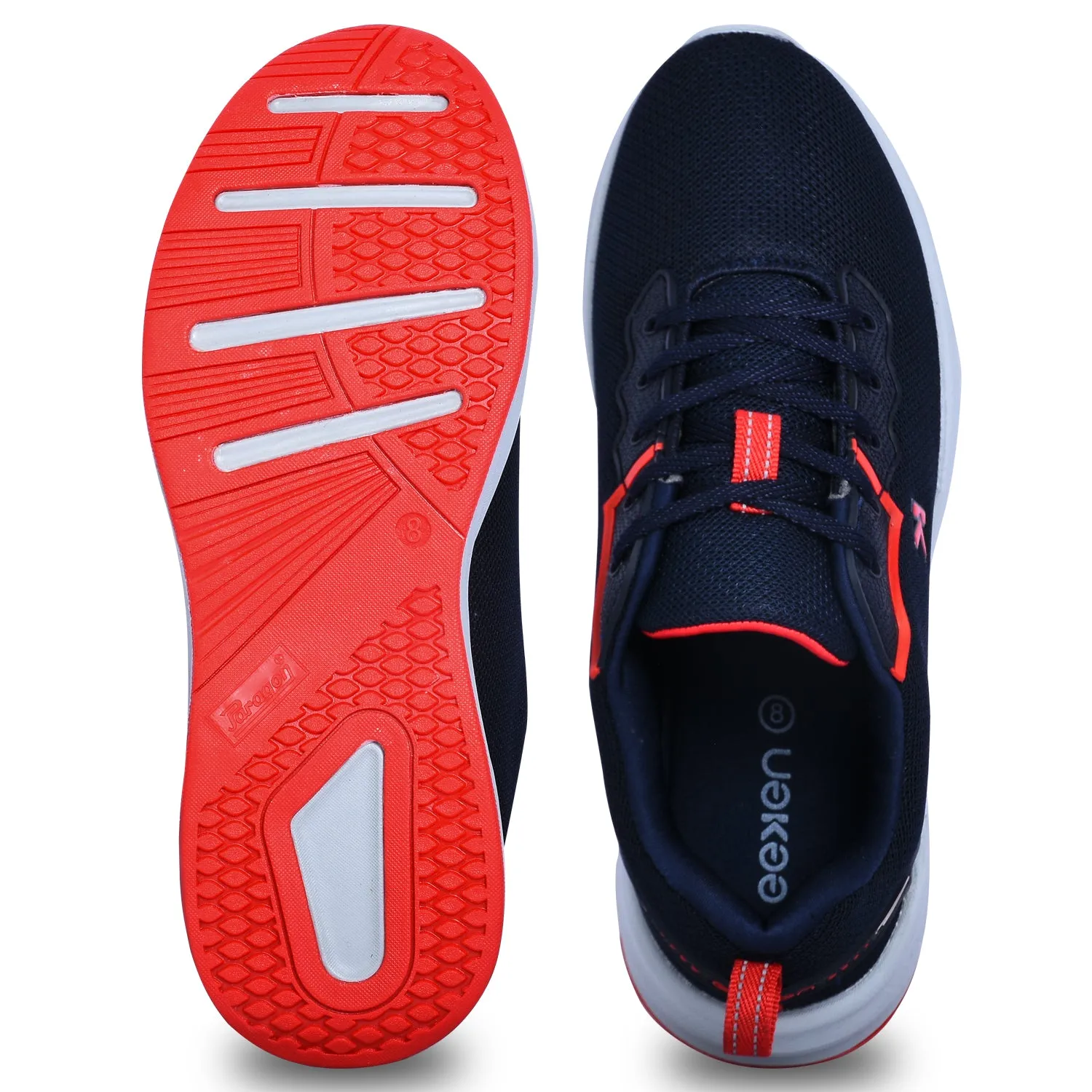 Eeken KESHGIA114 Navy Blue Lightweight Soft Cushioned Walking Shoes For Men 5 Finger Running Shoes