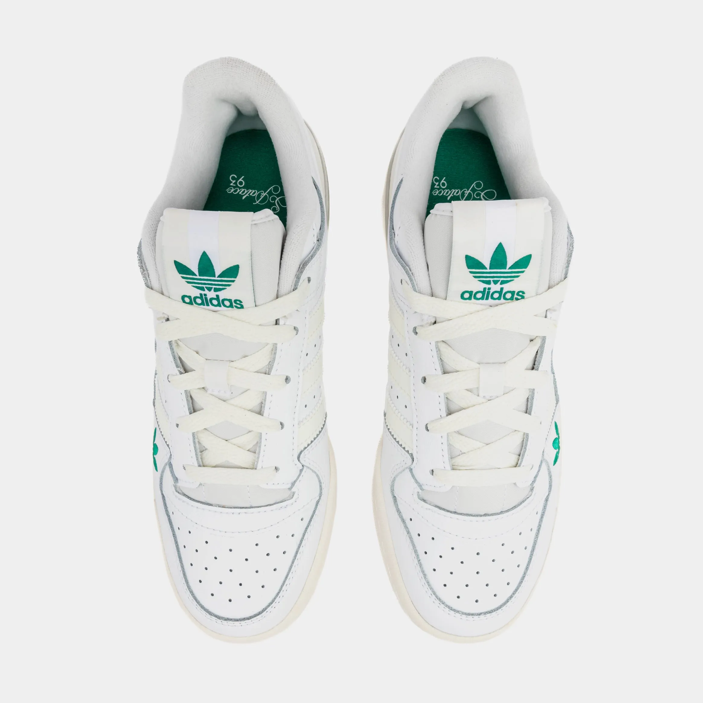 Dennis Busenitz Adidas Shoes Shoe Palace Exclusive Forum Low Mens Basketball Shoes (White/Green)