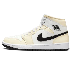 Air Jordan 1 Mid Wmns 'Coconut Milk' Asic Gel Shoes