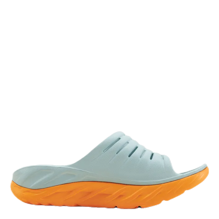 Ora Recovery Slide 2 Blue Most Supportive Flip Flops