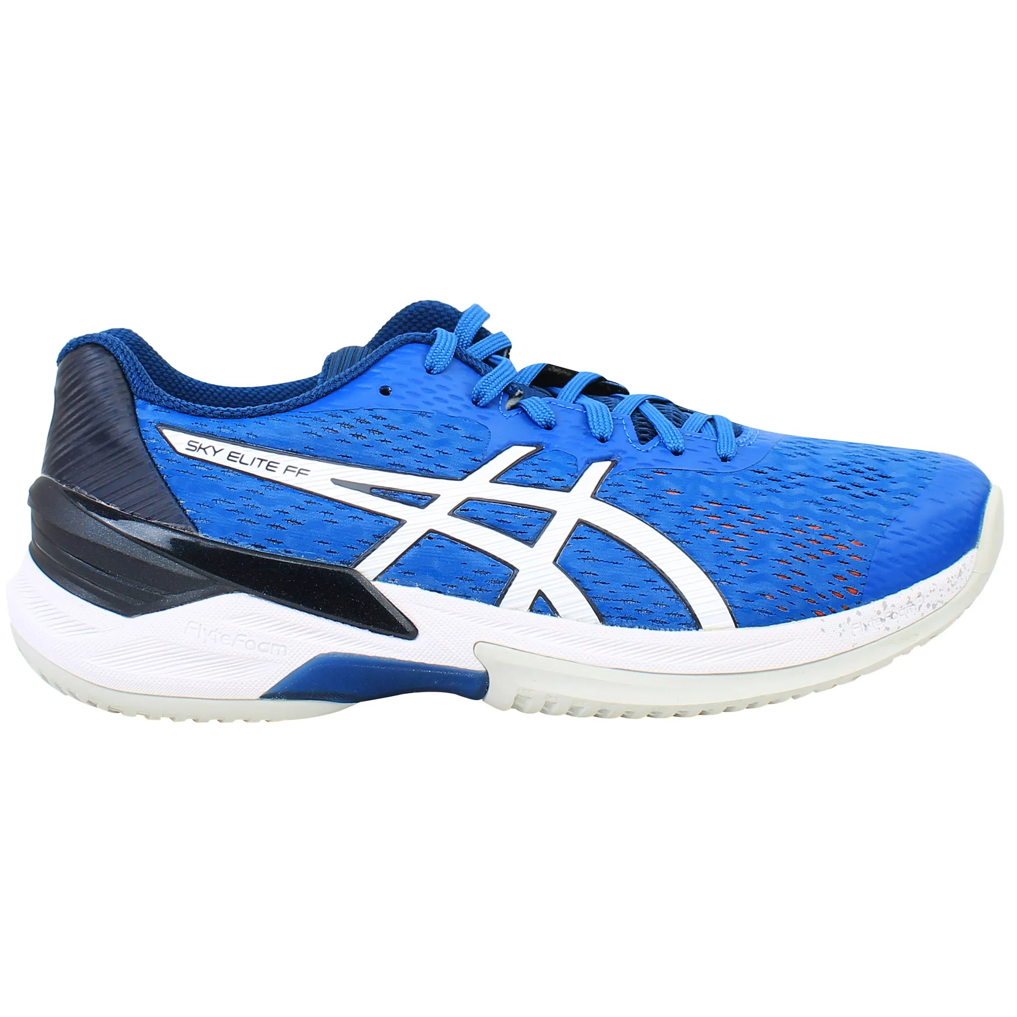 Asics Classic Wrestling Shoes Asics Sky Elite FF Mens Blue Volleyball Shoes
