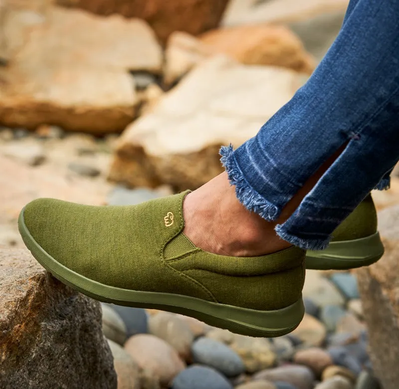 Shop Deals On Slip On Shoes Women's Slip-Ons Olive Green