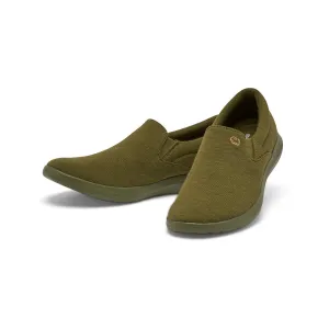 Safety Toe Slip On Women's Slip-Ons Olive Green