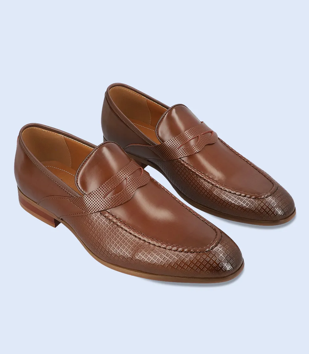 Mens Sandals Slip On BM6751-BROWN-Men Slip on