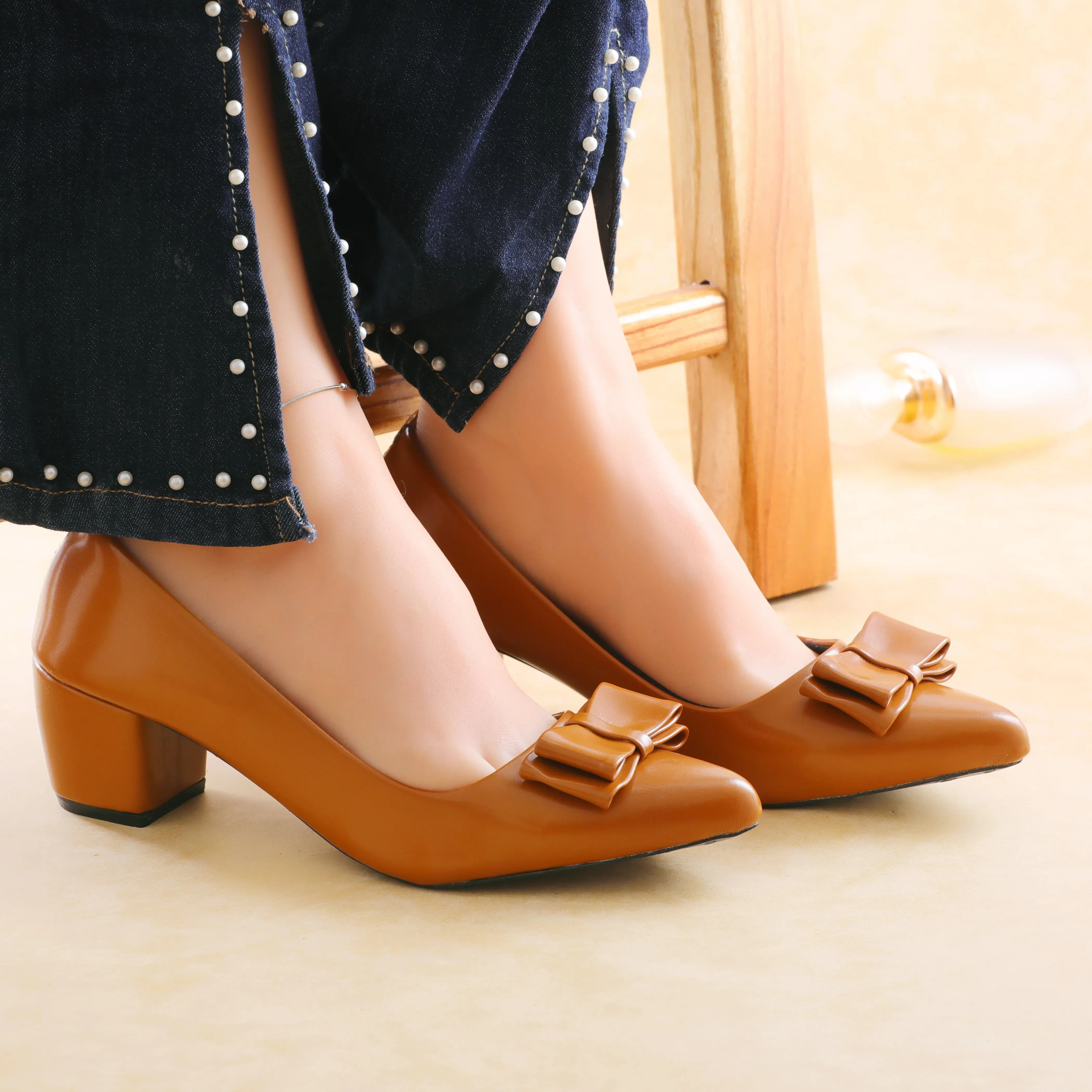 Coastal Work Boots Elden Mustard women Court shoes