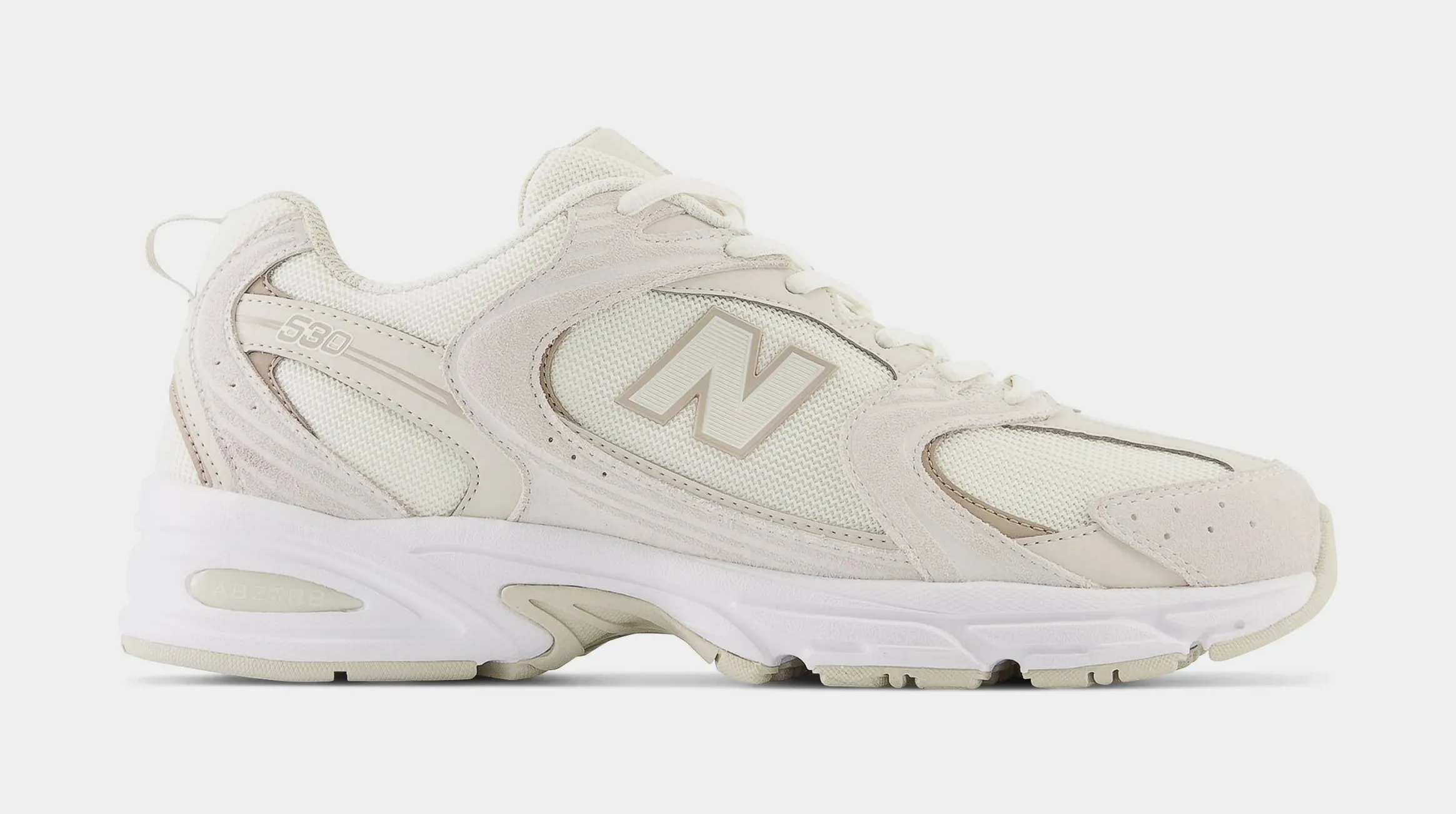 530 Mens Lifestyle Shoes (Sea Salt/Moonbeam/Timber Wolf) New Balance Fresh Foam X Cruz