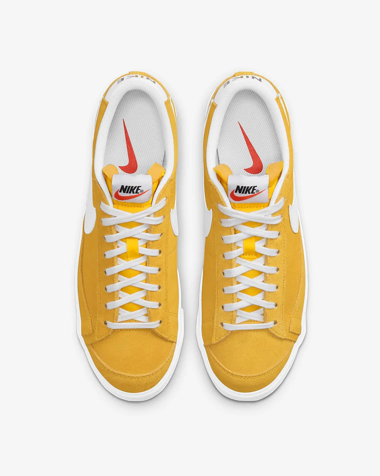 Nike Blazer Low 77 Suede DA7254-700 Speed Yellow/White (In Store Pickup Only) Asics Cold Weather Shoes