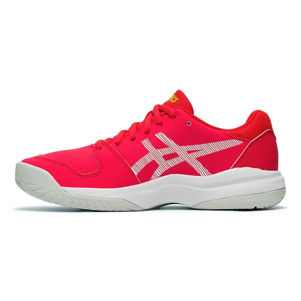 Laces For Asics Asics Gel Resolution 7 GS Pink White Juniors Tennis Shoes