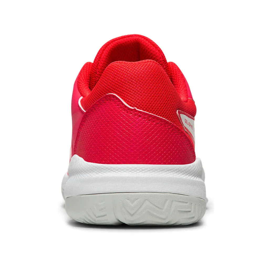 Asics Court Shoe Asics Gel Resolution 7 GS Pink White Juniors Tennis Shoes