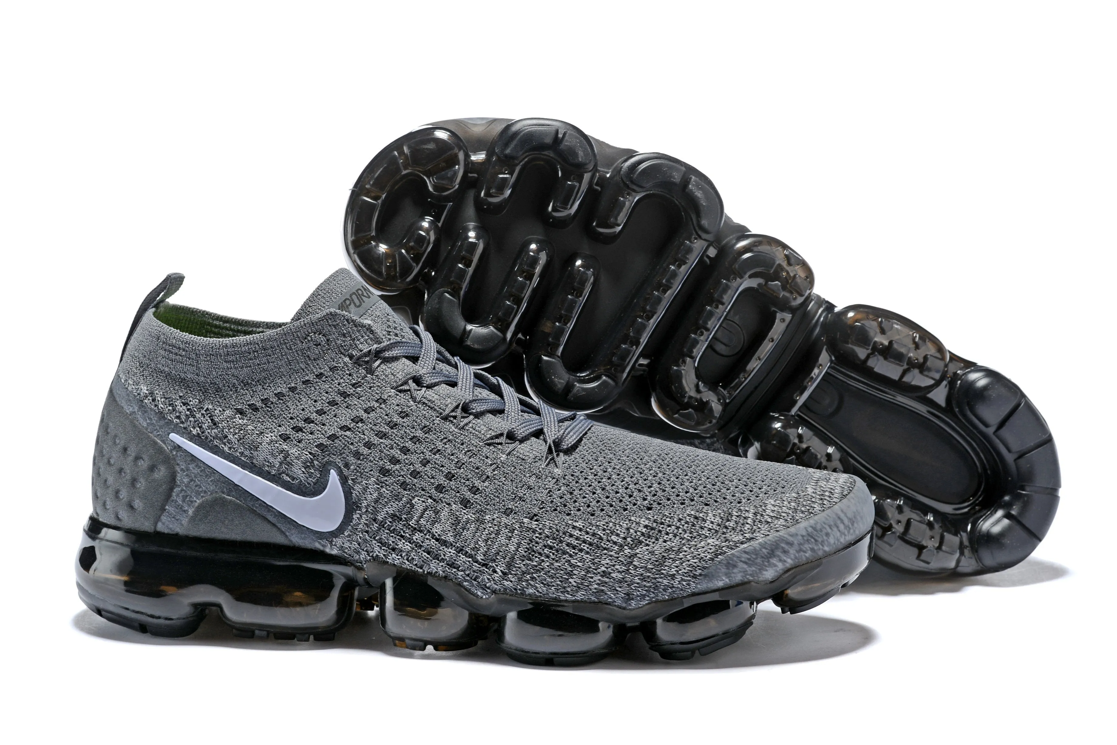 Nike Air Vapormax Flyknit 2 Dark Gray Shoes Sneakers Men Sale Size US 7-11 Fred Sneakers