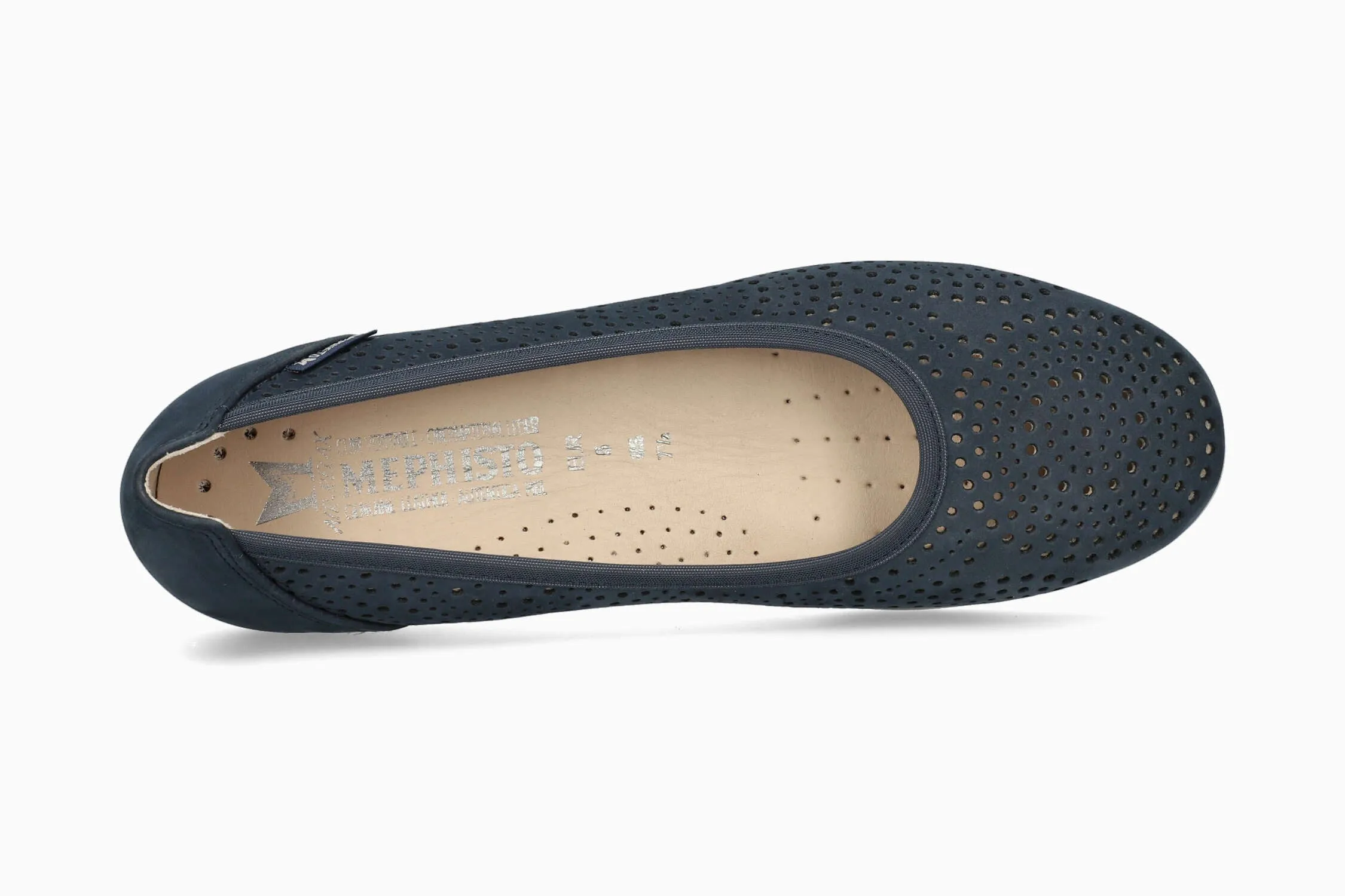 Elsie Perf - Jeans Blue Non Steel Toe Slip On Work Boots