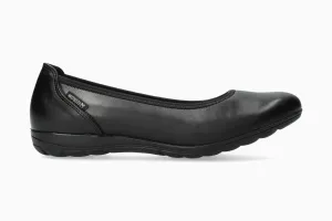 Emilie - Black Slip On Cowboy Shoes