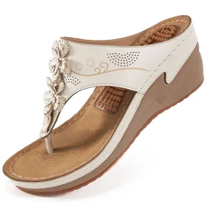 Candid Flip Flop Feet No.5Women's Flip Flop Sandals With Arch Support