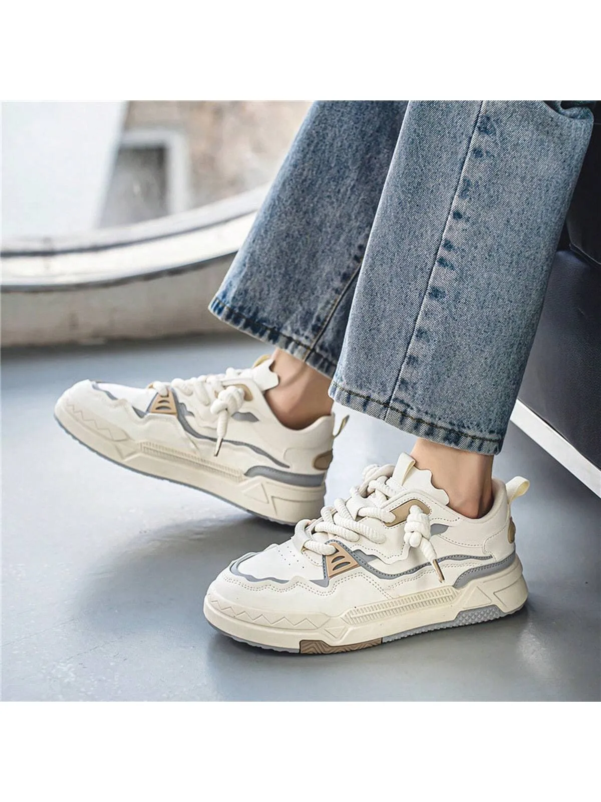 Crime London Sneakers New Korean Style Fashionable Low Top Sneakers for Men