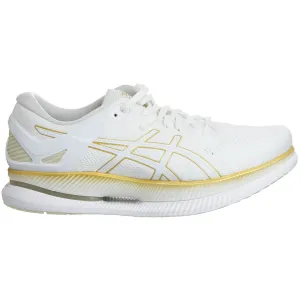 Asics Tempo Shoe Asics MetaRide Mens White Running Trainers