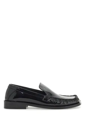 Toe Penny Loafers CHARLES PATENT LEATHER LOAFERS