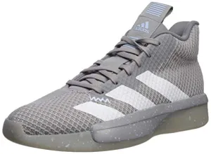 Arsenal Adidas Shoes adidas Men's Pro Next 2019 Basketball Shoe, Light Onix/White/Glow Blue, 10.5 M US