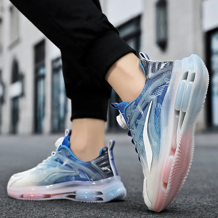 Men's Gradient Color Sneakers Luxury Sneakers