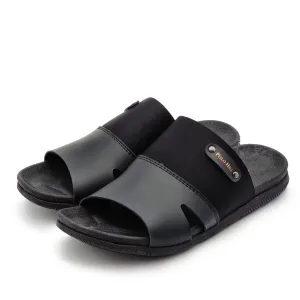 Contrasted Band Slide Sandals Icon Sandals