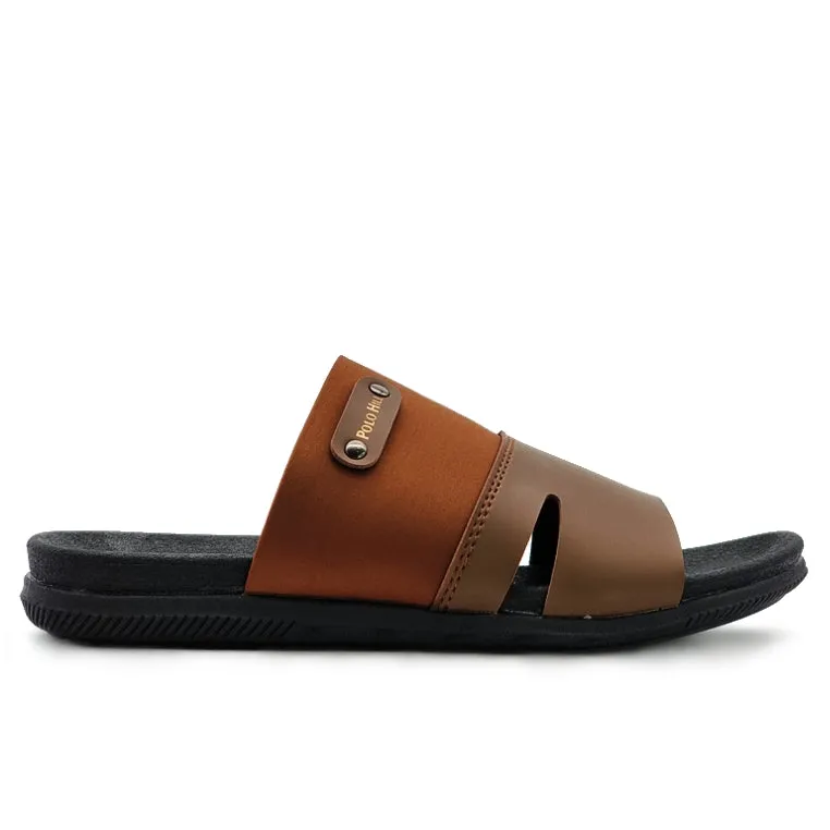 Burch Sandals Contrasted Band Slide Sandals