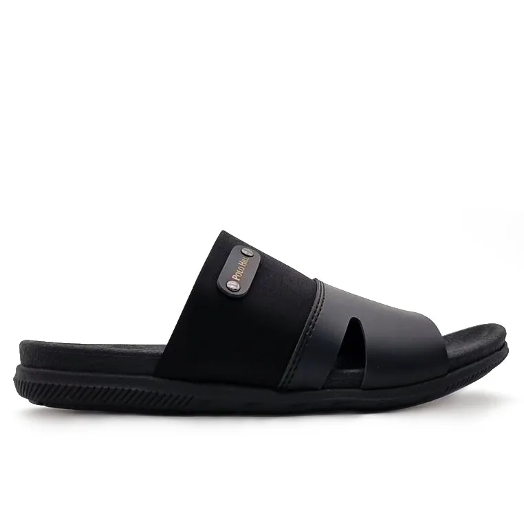 Contrasted Band Slide Sandals Lace Up Wedge Heel Sandals