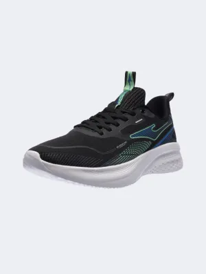 Erke  Men Running Shoes Black/Blue Shoes To Run In The Snow