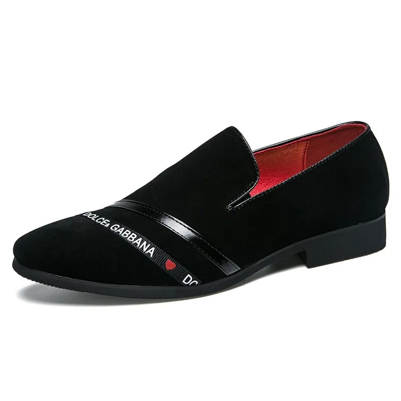 Menu European Men Loafers Wedding Shoes