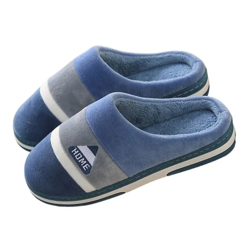 Ortho Slippers Groovywish Velvet Fur Men Indoor Slippers Cushion Winter Shoes