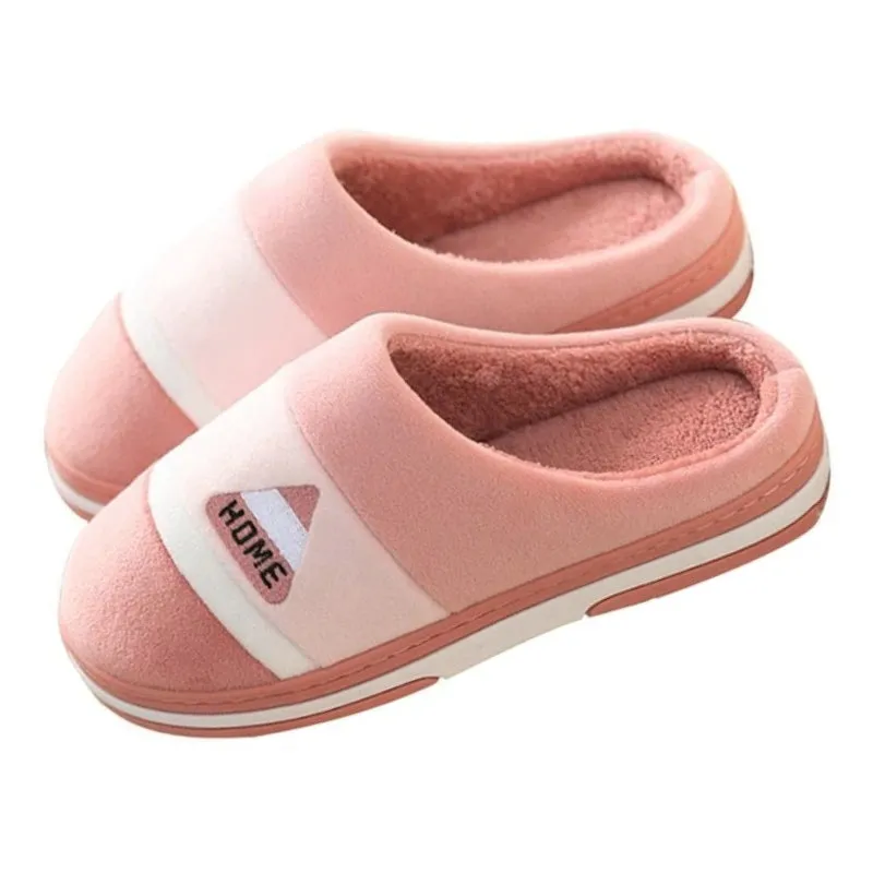 Summer Bedroom Slippers Groovywish Velvet Fur Men Indoor Slippers Cushion Winter Shoes