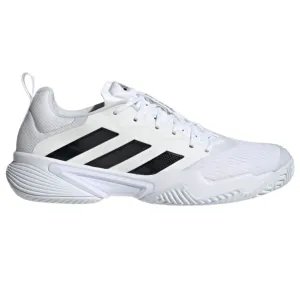Adidas Barricade Mens Tennis Shoes - White/Black/Silver Adidas Varner Wrestling Shoes